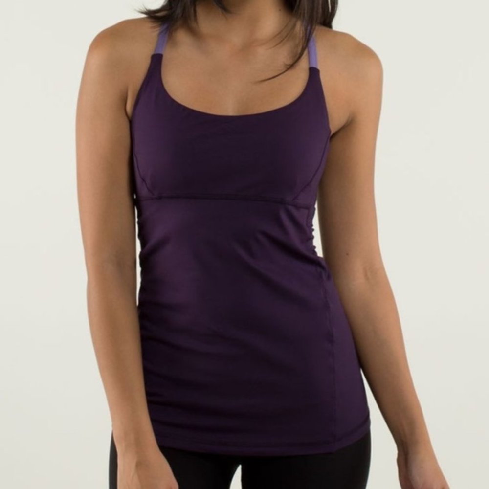 Lululemon Purple Yeah Yoga Tank
